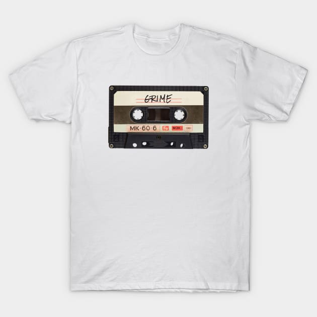 Grime Cassette - Music T-Shirt by lukassfr